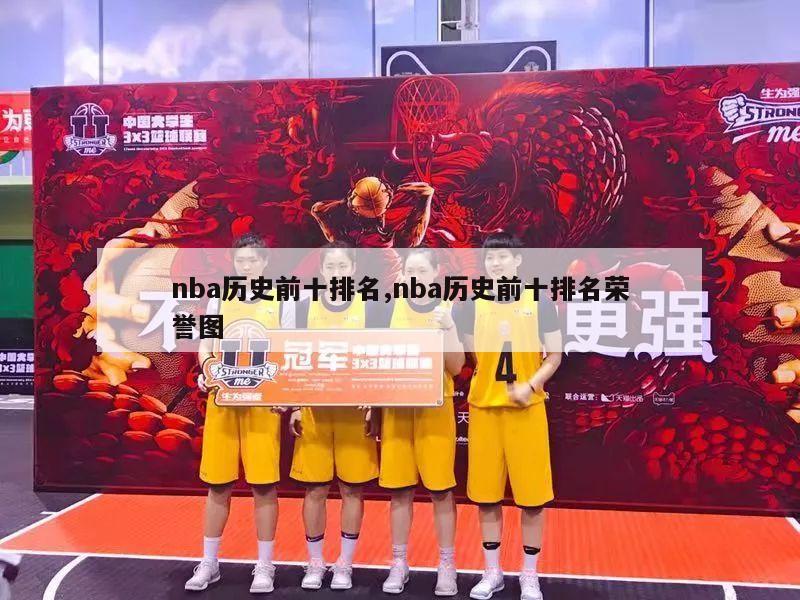 nba历史前十排名,nba历史前十排名荣誉图